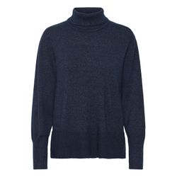 Pulz Jeans Damen Schwarz Sapphire Melange Strickpullover "Damen Strickpullover Pzsteffi" von Baur - Bild 4