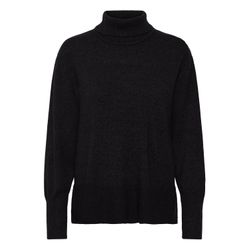 Pulz Jeans Damen Schwarz Pullover Mit Rollkragen Steffi - Bild 4
