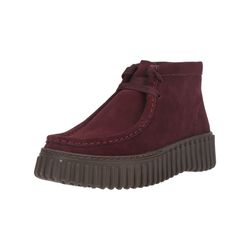 Clarks Damen Dunkelrot Schnürschuhe Torhill 26329426 - Bild 3