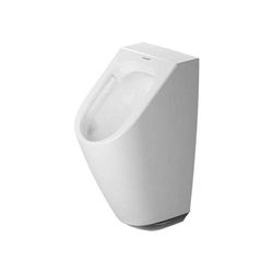 Duravit Weiss Me By Starck Urinal, Elektronik-Urinal Für Batterieanschluss, Rimless, Ohne Fliege, Mit Steuerung, Weiß Hochglänzend Mit Durashield, 280931Aa00 - Image 2