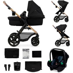 Kinderkraft Schwarz Kinderwagen, Moov 2 Eva 3In1 - Image 4