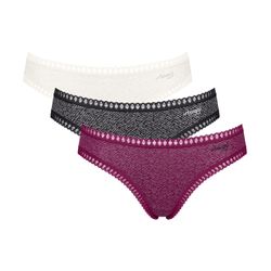Sloggi Damen Black Combination Mini Slip Go Crush 3Er Pack 10219682, Xxl - Bild 3