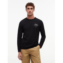 Tommy Hilfiger Herren T-Shirts Schwarz Gr. Groß - Bild 3