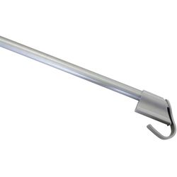 Gardinia Klemm-Vitragenstange silber, 45 - 75 cm - Image 4