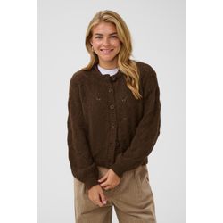 VAN GRAAF Saint Tropez Damen Schoko Strickjacke Tabbathasz Braun, Groß - Bild 5