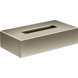 Hansgrohe Silber Badaufbewahrung, Kosmetiktuchbox Axor Universal Circular Polished Nickel - Image 4