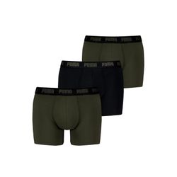 Puma Herren Schwarz/Grün 3P Men Everyday Boxer Baumwolle Large - Bild 11