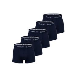 Gant Herren Dunkelblau Boxershorts "Boxershort 5Er Pack", Gr. Xl, Blau (Dunkelblau), Obermaterial: 95% Baumwolle Co. 5% Elasthan El., Unterhosen - Bild 6