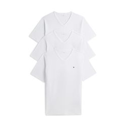 Tommy Hilfiger - Herren - T-Shirt - V-Ausschnitt - 3er-Pack - Weiss - L - Image 4