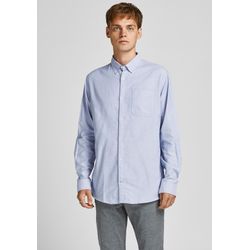 Jack&Jones - Joroxford Shirt Ls Noos Cashmere Blue - Gr. - S - Bild 7