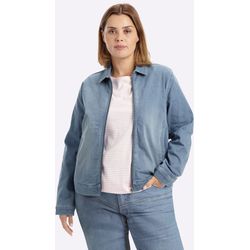Sheego Damen Blue-Bleached Jeansjacke - Bild 4
