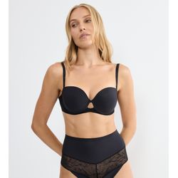 Triumph Damen Schwarz Gepolsterter Bügel Bh Mit Multifunktionsträgern Comfort Contour 10226400, 75C - Bild 6