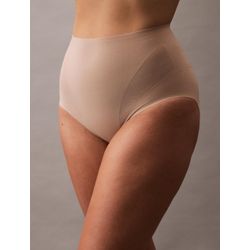 Calvin Klein Underwear Damen Beige Shapewear Unterteil Stay Put Mesh Lv00qf8166 - Image 4