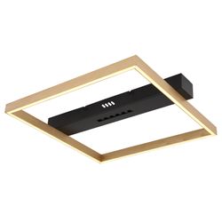 Globo LED-Deckenleuchte 1flg schwarz 40x6,9x43cm - Bild 4