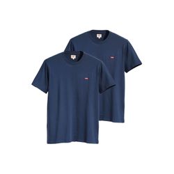 Levis Herren Blau T-Shirt "T-Shirt Original Housemark Tee 2Er Pack" 2 von Baur - Bild 5