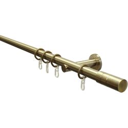 GARDINIA Gardinenstangen-Set »Zylinder«, Länge 1200 mm, Ø 20 mm, Metall - silberfarben - Image 4
