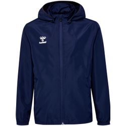 Hummel Herren Marine Allwetterjacke "Hmlessential Aw Jacket Kids" Mit Kapuze Sportlicher Stil Atmungsaktiv Wasser- Und Schmutzabweisen erhältlich in Größe 128/140/152/164 von Baur - Bild 5