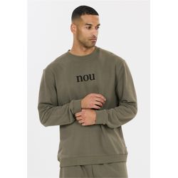 Nou Herren Grün Sweatshirt Wiseman, Größe L In - Bild 4