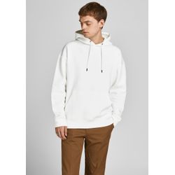 Jack & Jones Weiß Kapuzenpullover Star Basic - Bild 4