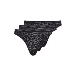 Calvin Klein Schwarz 3Er-Pack Bikini Mit Niedrigem Bund, - Bild 5