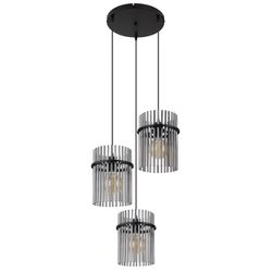 Globo Lighting Pendelleuchte ¦ schwarz ¦ Maße (cm): B: 47 H: 140 T: 47.0 Lampen & Leuchten > Hängeleuchten - Sconto - Bild 5