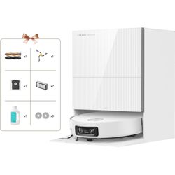 Dreame Weiss X60 Pro Ultra Complete, Staubsauger Roboter, - Image 7