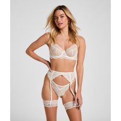Hunkemöller Damen Weiß Strapsgürtel "Suspender Suki" von Baur - Image 3