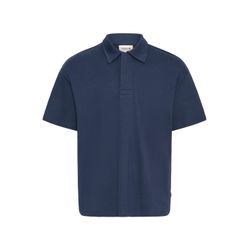 VAN GRAAF Solid Herren Blau Poloshirt Baumwolle Mittel - Bild 4