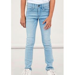 Name It - Nkmsilas Xslim Jeans 2002-Tx Noos Light Blue Denim - Gr. - 116 - Bild 3