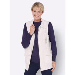 Classic Basics Damen Ecru Longweste von Baur - Bild 4