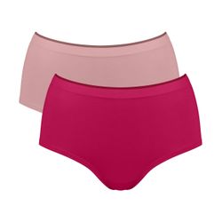 Sloggi Damen Multicolore Höschen Mit Hoher Taille, Go Sense (X2) - Bild 3