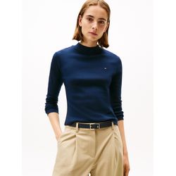 Tommy Hilfiger Damen Dunkelblau Bluse Cody Ww0ww47307 Slim Fit - Bild 4