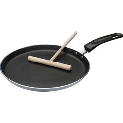 GSW Induktion Crepe-Pfanne mit Holzteigverteiler Ø 26 cm NEU - Image 6