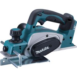 Makita Akku Hobel DKP180Z 18V / 82 mm Hobelmaschine Holzhobel Einhandhobel Solo - Image 16