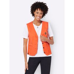 Orange Jeansweste - Bild 4