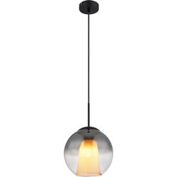 Globo Schwarz/Transparent Pendelleuchte, Barry (E27) - Bild 4