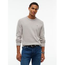 Tommy Jeans Herren Tommy Hilfiger Pullover Beige Gr. Mittel - Bild 5