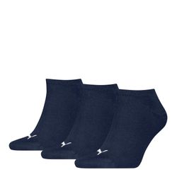 Puma, Unisex, Socken, Sneaker Plain 3P, Blau, (3er Pack, 43 - 46) - Bild 7