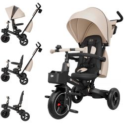 Kinderkraft Unisex Baby Beige Dreirad Spinstep 2 Plus - Image 4