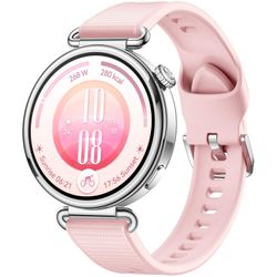 Huawei Watch Gt 7 41 Mm, Gehäuse Aus Edelstahl, Easycross-Fluorelastomer-Armband Rosa - Image 3