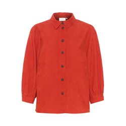 Kaffe Damen Rouge Langarm-Bluse Kavera Corduroy - Bild 4