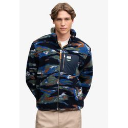 Superdry Jacke Terrain Fleece Multicolour Blau Dunkelblau Größe L - Bild 5