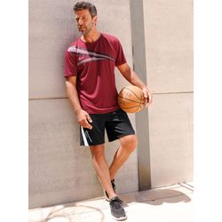 Catamaran Sports Herren Funktionsshirt Mit Atmungsaktiver Wabenstruktur Kirsche, Größe 48/50 - Bild 4