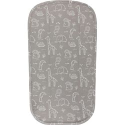 Fillikid Unisex Grau Wickelauflage B:36cm L:61cm, Frottee, Wickelauflagen, Wickelauflage, Für Wickelmulde Soft Care