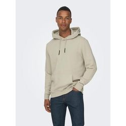 Only & Sons Hoodie "Ceres" Tunnelzug Kängurutasche Für Herren Beige Xxl - Bild 6