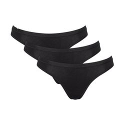 VAN GRAAF Sloggi Damen Schwarz Mini Slip Baumwolle Extra Klein - Bild 5