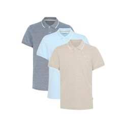 VAN GRAAF Blend Herren Blau Poloshirt Baumwolle Mittel - Bild 5