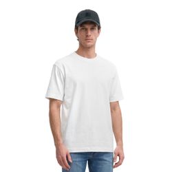 VAN GRAAF Marc O'polo Herren Weiß T-Shirt Baumwolle (100%) Extra Groß - Bild 4