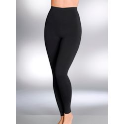 Wäschepur Damen Lange Unterhose Aus Baumwolle Und Elasthan 2 Stück Schwarz, Größe 42 - Bild 3