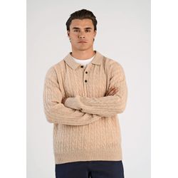 Lindbergh Herren Pullover Beige Gr. Groß - Bild 4